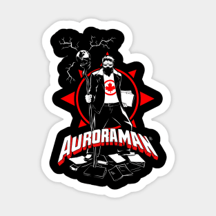 Auroraman School Teacher by Day Sticker